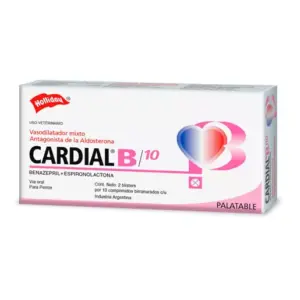 Cardial B 10 Mg X 20 Comp.