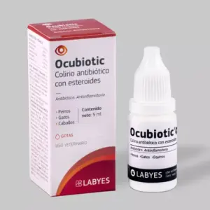 Ocubiotic con esteroides frasco x 5ml