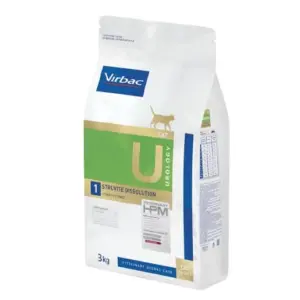 Virbac HPM Urology 1 Estruvita Disolución para gato adulto