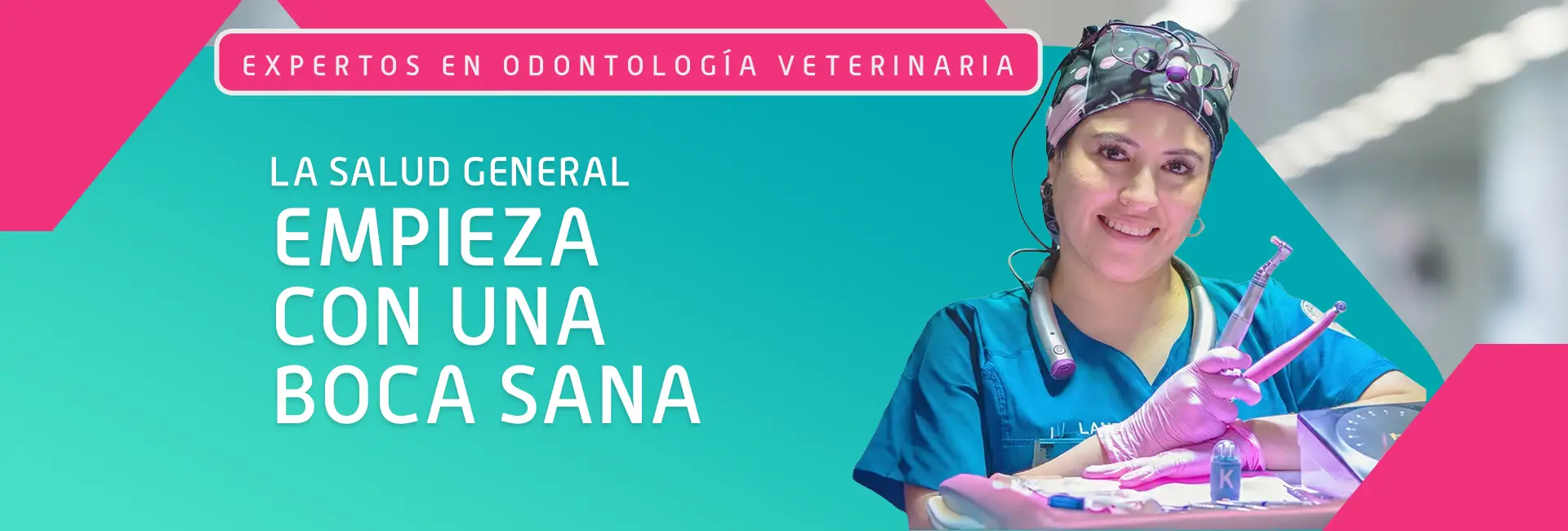 La salud general empieza con una boca sana